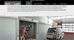 Desktop Screenshot of deinlager.net